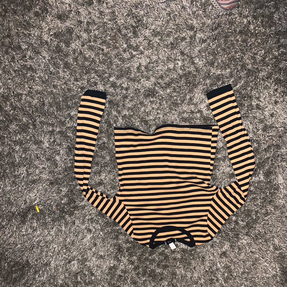 Long sleeve striped shirt
